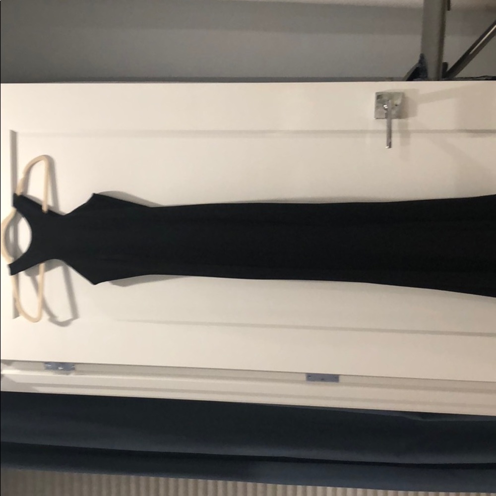 Black cocktail dress